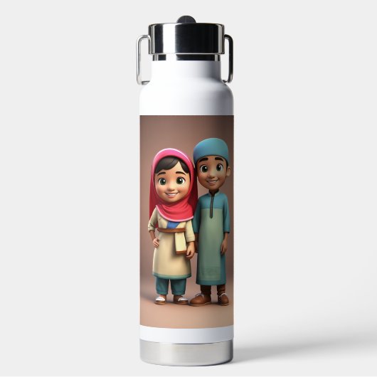 Wasserflasche Trinkflasche (Vorderseite)