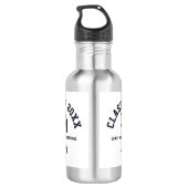 Wasserflasche Unteres Moreland High School Logo (Rückseite)