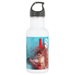 Wasserflasche USA