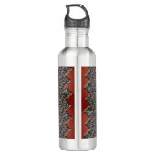 Wasserflasche Vintages Tänzer-Foto Edelstahlflasche (Rückseite)