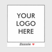 Wasserflasche Vinyl für maßgeschneiderte Firmenlog Aufkleber (Blatt)