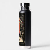 Wasserflasche Virgo Celestie Zodiac Art Trinkflasche (Links)