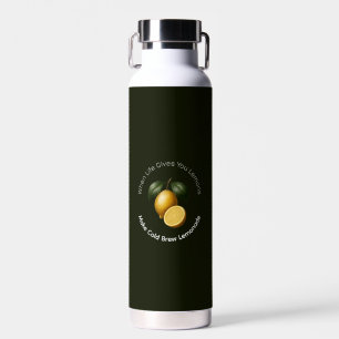 Wasserflasche - Wenn das Leben dir Zitronen gibt  Trinkflasche