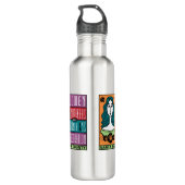 Wasserflasche - WWCC des Landkreises Santa Barbara Edelstahlflasche (Rückseite)