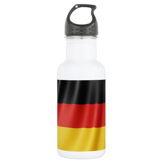Wasserflaschen aus individuelle Name der deutschen Trinkflasche (Vorderseite)