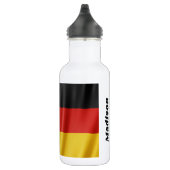Wasserflaschen aus individuelle Name der deutschen Trinkflasche (Rechts)