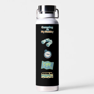 Wasserflaschen-Camping ist mein Hobby Trinkflasche