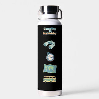 Wasserflaschen-Camping ist mein Hobby Trinkflasche
