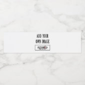 Wasserflaschen-Etikett 8x2,125" Wasserflaschenetikett (Einzelnes Label)