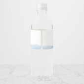Wasserflaschen-Etikett der Geburtstagspartei Wasserflaschenetikett (Rückseite)