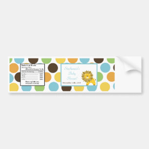 Wasserflaschen-Etikett Dschungel König Löwe Safari Autoaufkleber