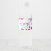 Wasserflaschen-Etiketten zum Geburtstag einer Frau Wasserflaschenetikett (Vorderseite)