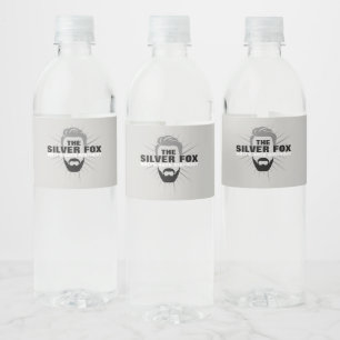 Wasserflaschen-Etiketten zum Geburtstag von Männer Wasserflaschenetikett