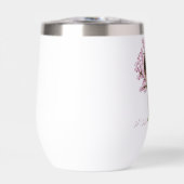 Wasserflaschen-Stil: Stemless Wine Tumbler, (Vorderseite)