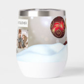 Wasserflaschen-Stil: Stemless Wine Tumbler, (Rückseite)