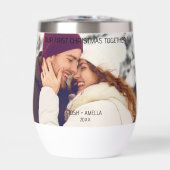 Wasserflaschen-Stil: Stemless Wine Tumbler, (Vorderseite)