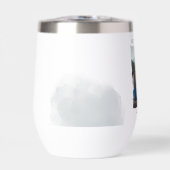 Wasserflaschen-Stil: Stemless Wine Tumbler, (Vorderseite)