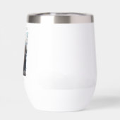 Wasserflaschen-Stil: Stemless Wine Tumbler, (Rückseite)