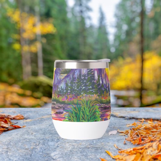 Wasserflaschen-Stil: Stemless Wine Tumbler, (Außenbereich)