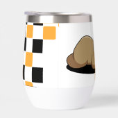 Wasserflaschen-Stil: Stemless Wine Tumbler, (Rechts)