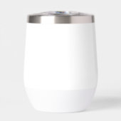 Wasserflaschen-Stil: Stemless Wine Tumbler, (Vorderseite)
