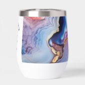 Wasserflaschen-Stil: Stemless Wine Tumbler, (Rückseite)