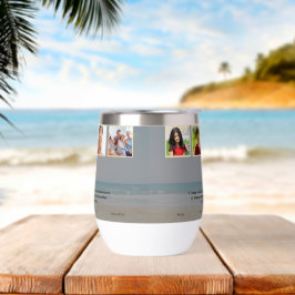 Wasserflaschen-Stil: Stemless Wine Tumbler,