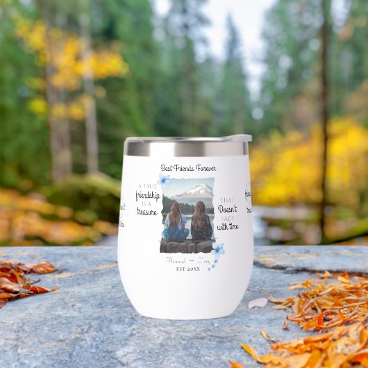 Wasserflaschen-Stil: Stemless Wine Tumbler, (Außenbereich)