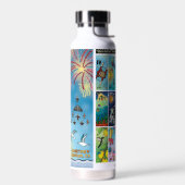 Wasserflaschen - über dem Meer Trinkflasche (Links)