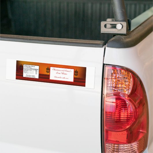 Wasserflaschenetikett Autoaufkleber (Auf Lkw)