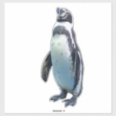 Wasserfliegenloser Vogel Pinguin Aufkleber (Blatt)