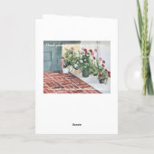 WASSERFLORALFLORAL BEST MUTTER'S DAY KARTE (Rückseite)