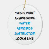 Wasserfluglehrer, phantastisch keramik ornament (Links)