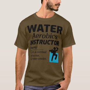 Wasserflugzeug-Lehrer Wassersport-Fitness Trainer T-Shirt