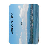 Wasserflugzeug-Start über die Bucht von Vancouver Magnet (Vertikal)