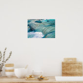 Wasserfluss im Fluss Poster (Küche)