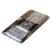 Wasserfontäne Foto Magnet (Linke Seite)