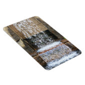Wasserfontäne Foto Magnet (Rechte Seite)