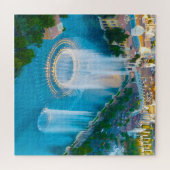 Wasserfontänen in Las Vegas Jigsaw Puzzle (Horizontal)