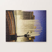 Wasserfontänen in Las Vegas Puzzle (Horizontal)