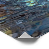 Wasserfontänen Poster (Ecke)