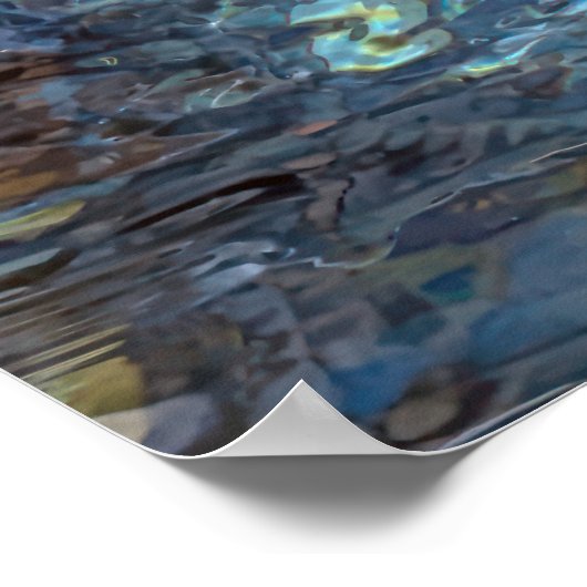 Wasserfontänen Poster (Ecke)