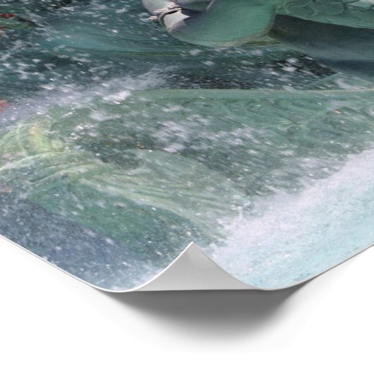 Wasserfrau Poster (Ecke)