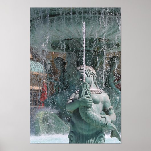 Wasserfrau Poster (Vorne)