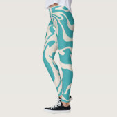 Wasserfreie Abstrakte Leggings (Links)