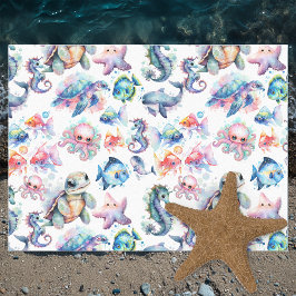 Wasserfreunde Seidenpapier