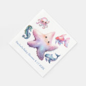 Wasserfreunde Serviette (Ecke)