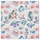 Wasserfreunde Stoff (Nahaufnahme)