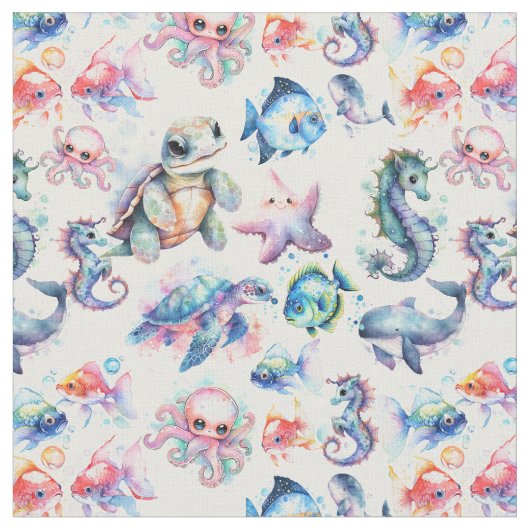 Wasserfreunde Stoff (Nahaufnahme)