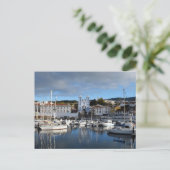 Wasserfront: Angra do Heroismo, Terceira, Azoren Postkarte (Stehend Vorderseite)